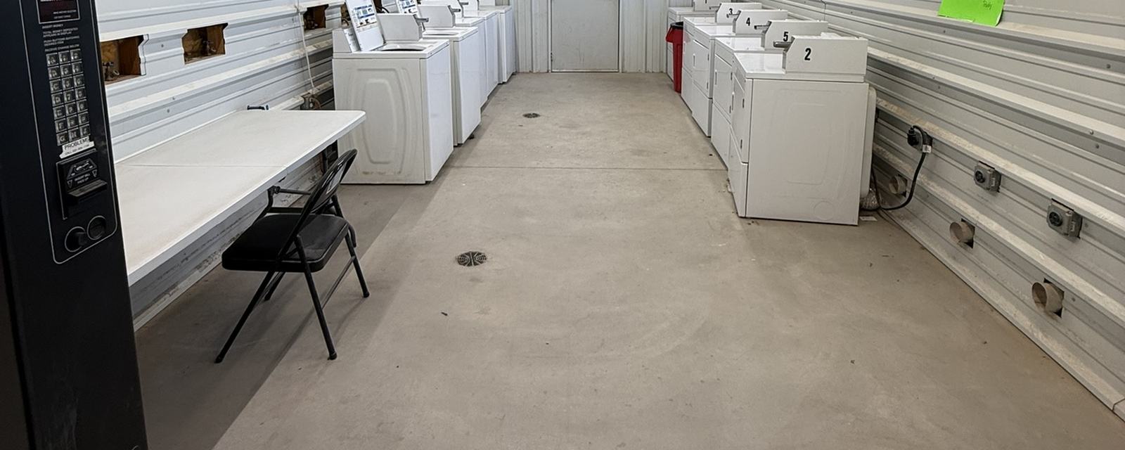 The laundry room at Rangers RV Park