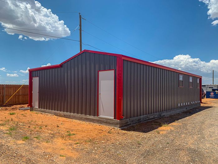 The laundry building at Rangers RV Park